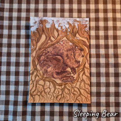 Yule cards (original art)